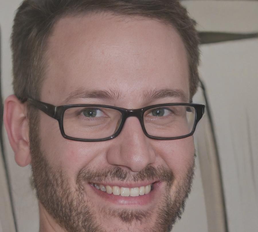 Portrait of Declan Whitfield, senior financial analyst